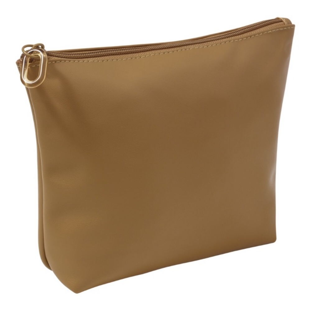 Brand New Brown Polyurethane Ulta Makeup Bag